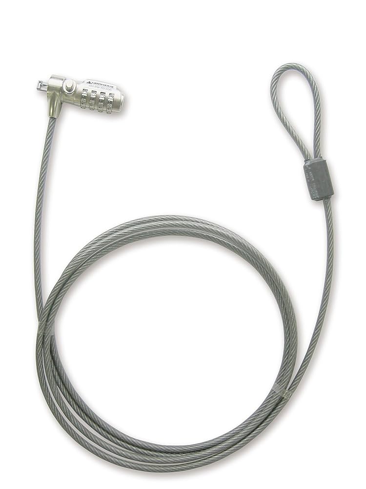 Amazon | グリーンハウス 4桁ダイヤル式盗難防止ホール用